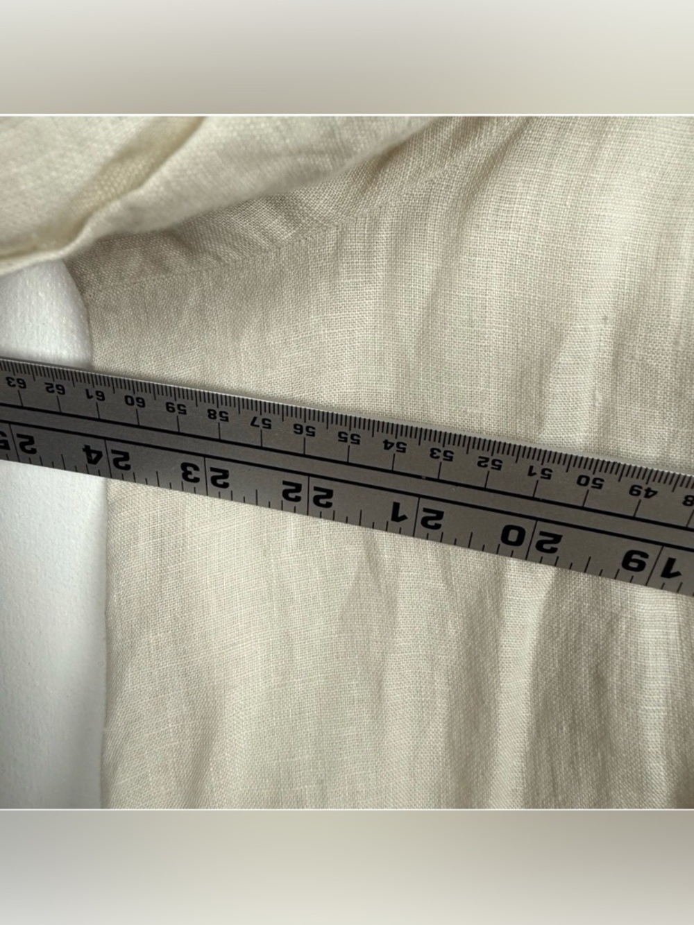 J.Crew 100% Linen Button-Up Midi Dress with Tie Waist Size XL New - Picture 9 of 10